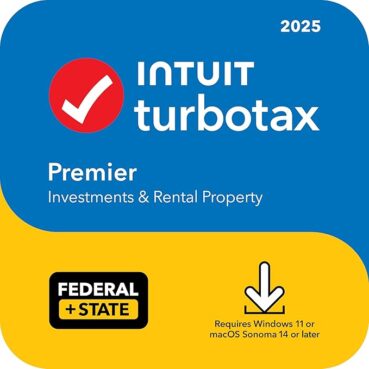 TurboTax Premier 2025 + State – Mac OS, Windows [Digital Download]